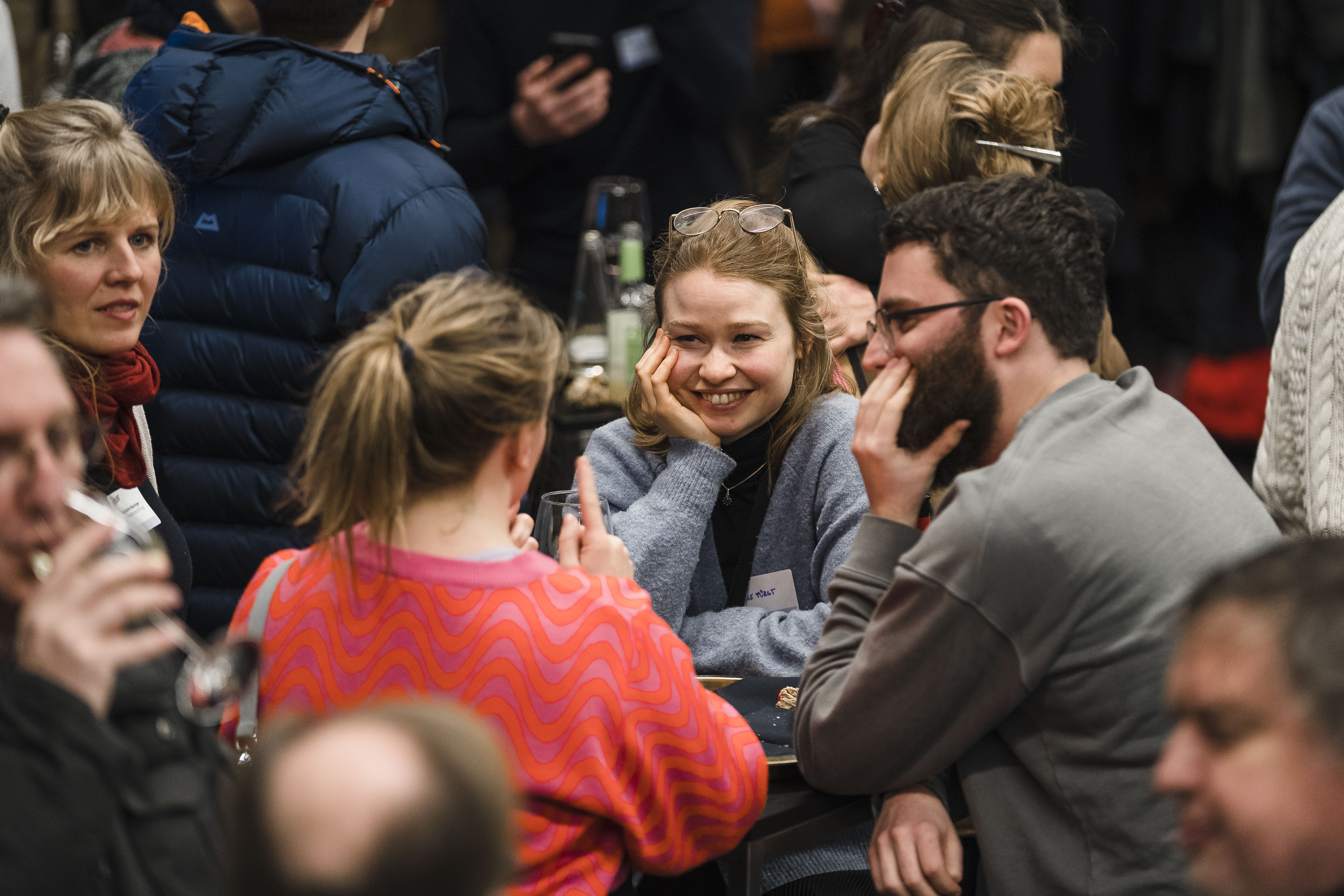 angeregte Diskussion nach dem Panel