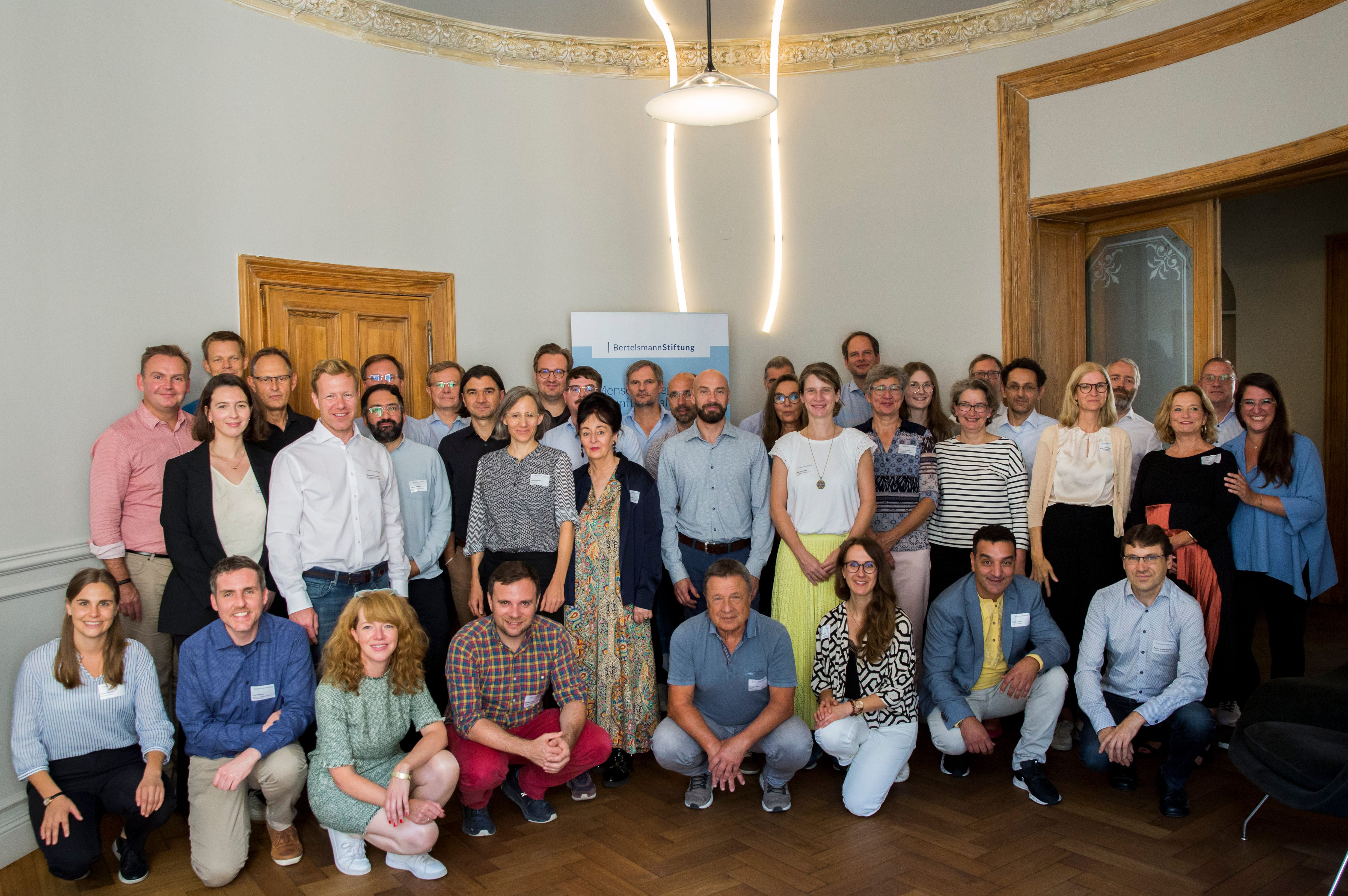 Gruppenfoto von den Teilnehmenden am Workshop der Denkfabrik am 15.09.2024